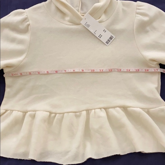 UO Super Soft Peplum Hooded Sweatshirt - Picture 6 of 8